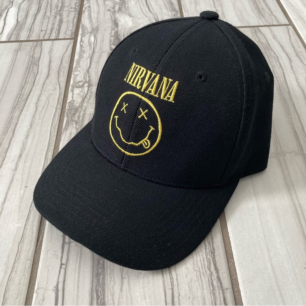 NWOT Nirvana Official Merch SnapBack hat